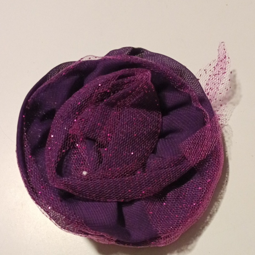 Chic Purple Brooch